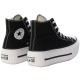 Chuck Taylor All Star Lift Double Stack High Black White Women