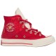 Chuck 70 High Chinese New Year Enamel Red Snakeskin