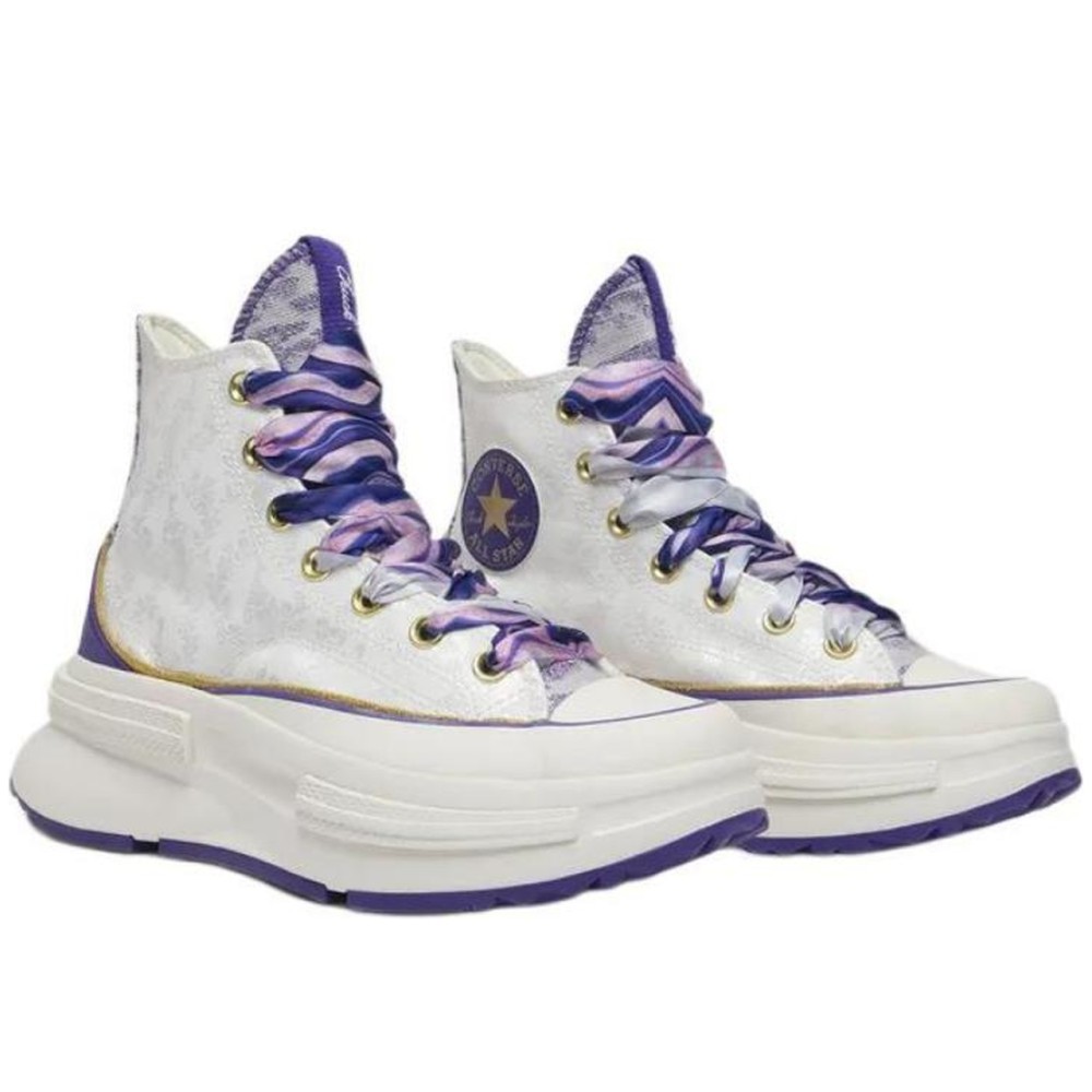Run Star Legacy Cx High Canvas Women White Purple
