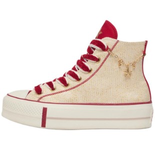 All Star Lift Wear And Lightweight High Canvas Women Red