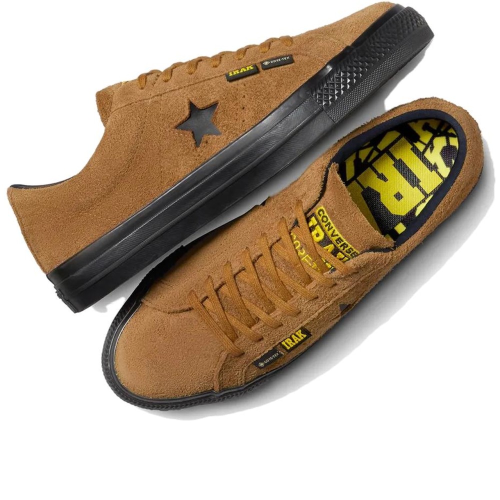 Irak X Converse One Star Pro Low Gore Tex Amber Brown