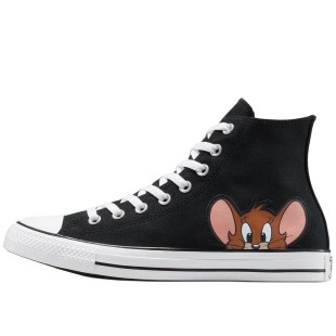 Tom Jerry X Converse Chuck Taylor All Star High Black