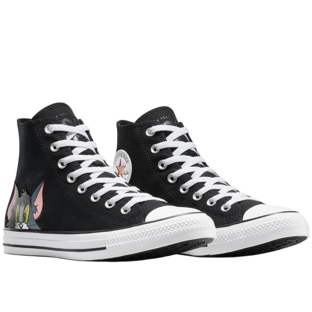 Tom Jerry X Converse Chuck Taylor All Star High Black