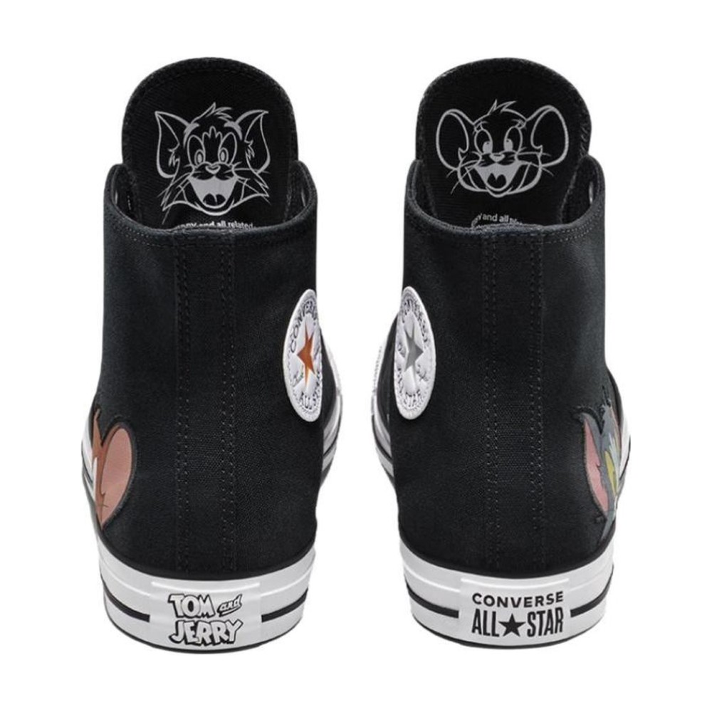 Tom Jerry X Converse Chuck Taylor All Star High Black