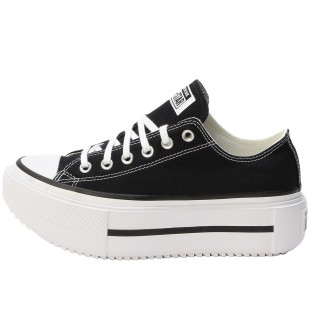 Chuck Taylor All Star Lift Double Stack Low Black White