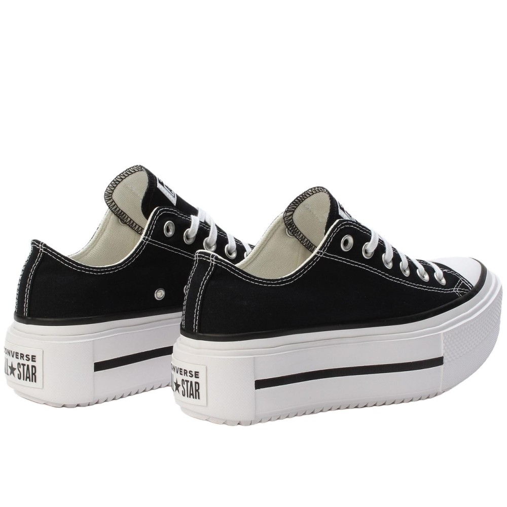Chuck Taylor All Star Lift Double Stack Low Black White