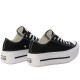 Chuck Taylor All Star Lift Double Stack Low Black White