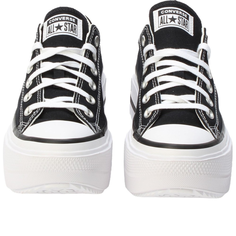 Chuck Taylor All Star Lift Double Stack Low Black White