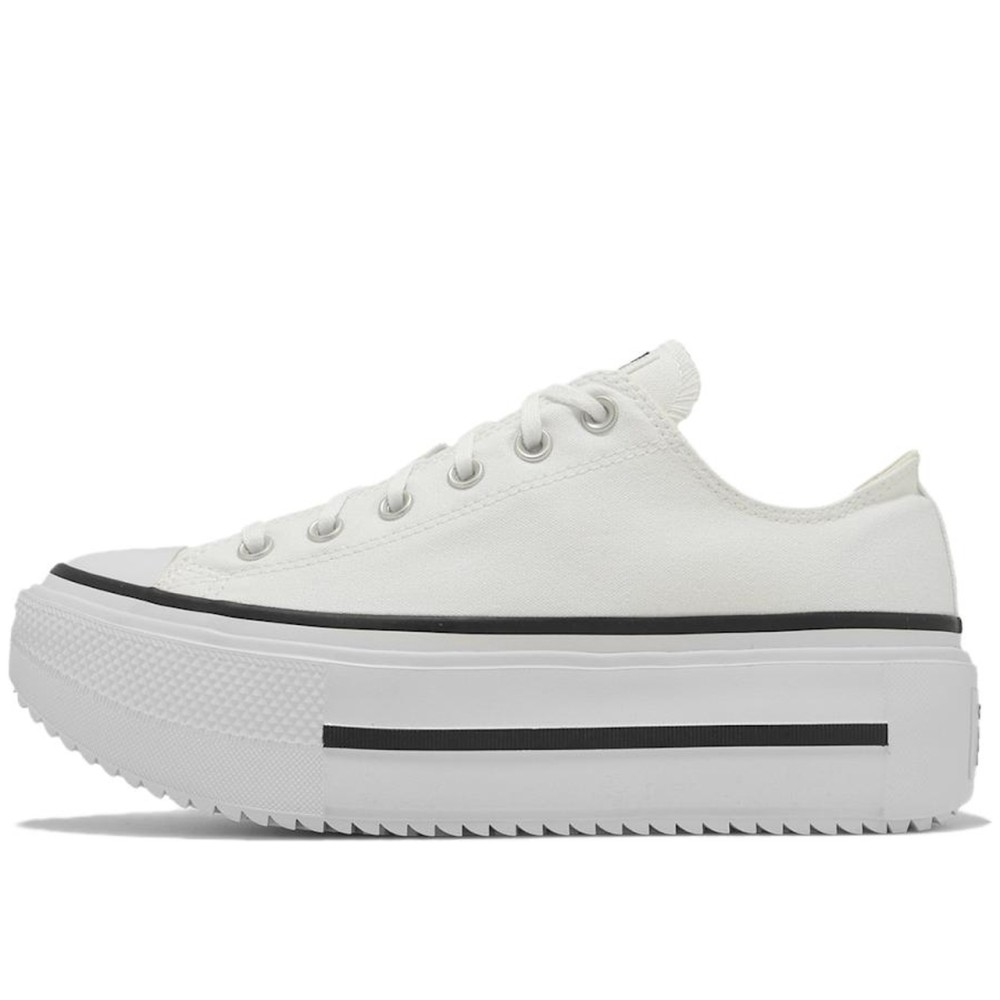 Chuck Taylor All Star Lift Double Stack Low White Black