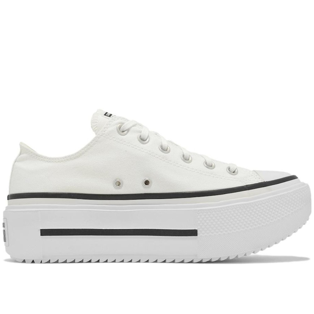Chuck Taylor All Star Lift Double Stack Low White Black
