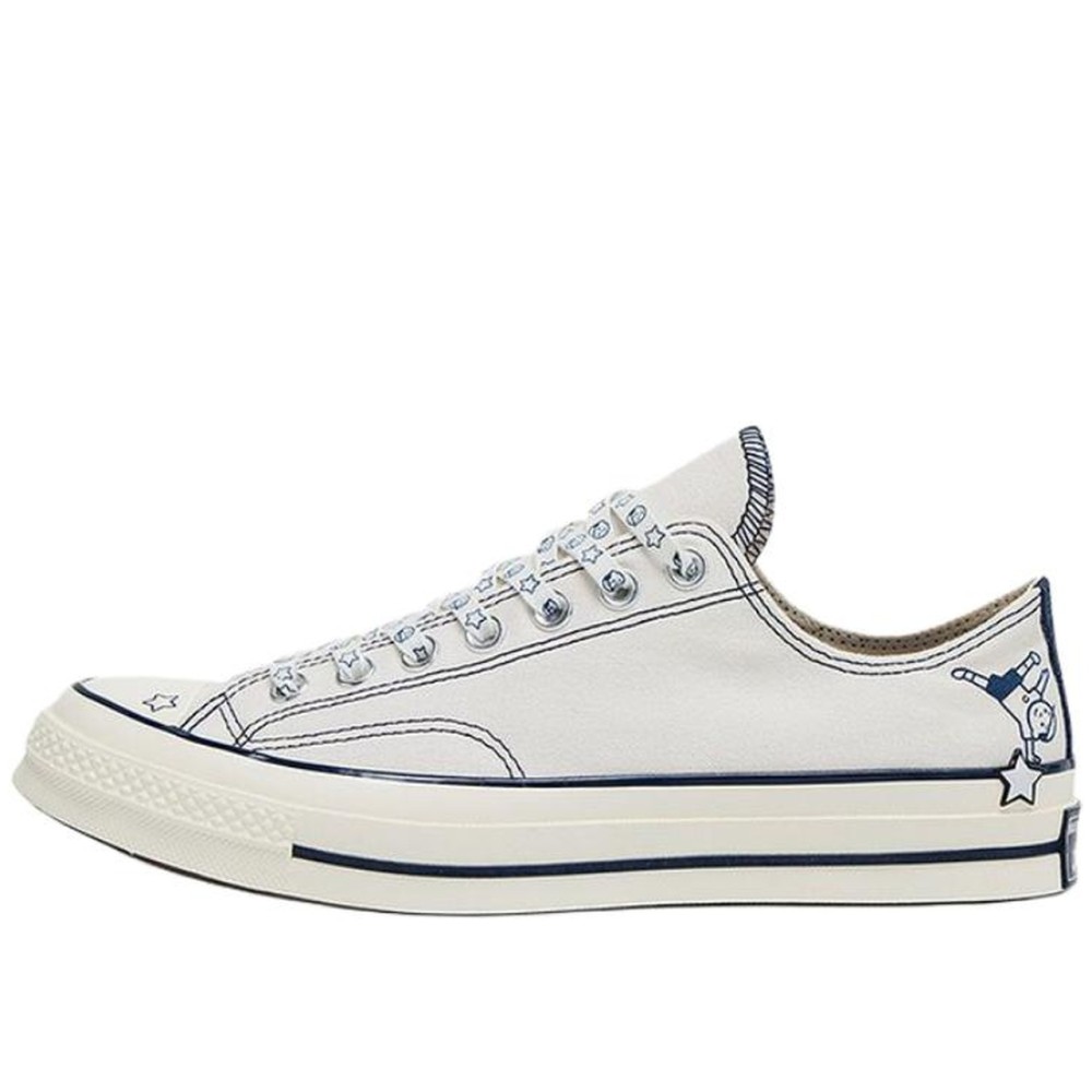 Chuck Taylor Low Canvas Unisex White Blue