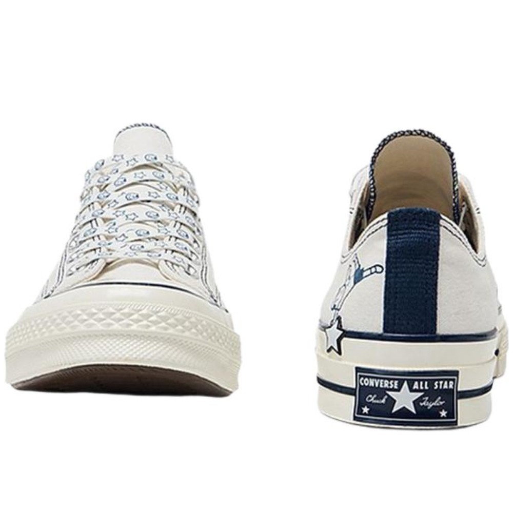Chuck Taylor Low Canvas Unisex White Blue
