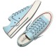 Chuck 70 Canvas Blue Canvas Cushioning Lace Up Low Moderate Platform Round Tip A18856c