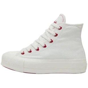 All Star Lift High Canvas Women White