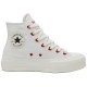 All Star Lift High Canvas Women White