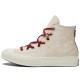 Chuck Taylor All Star Canvas Beige Flat High Lace Up Round Tip A19072c