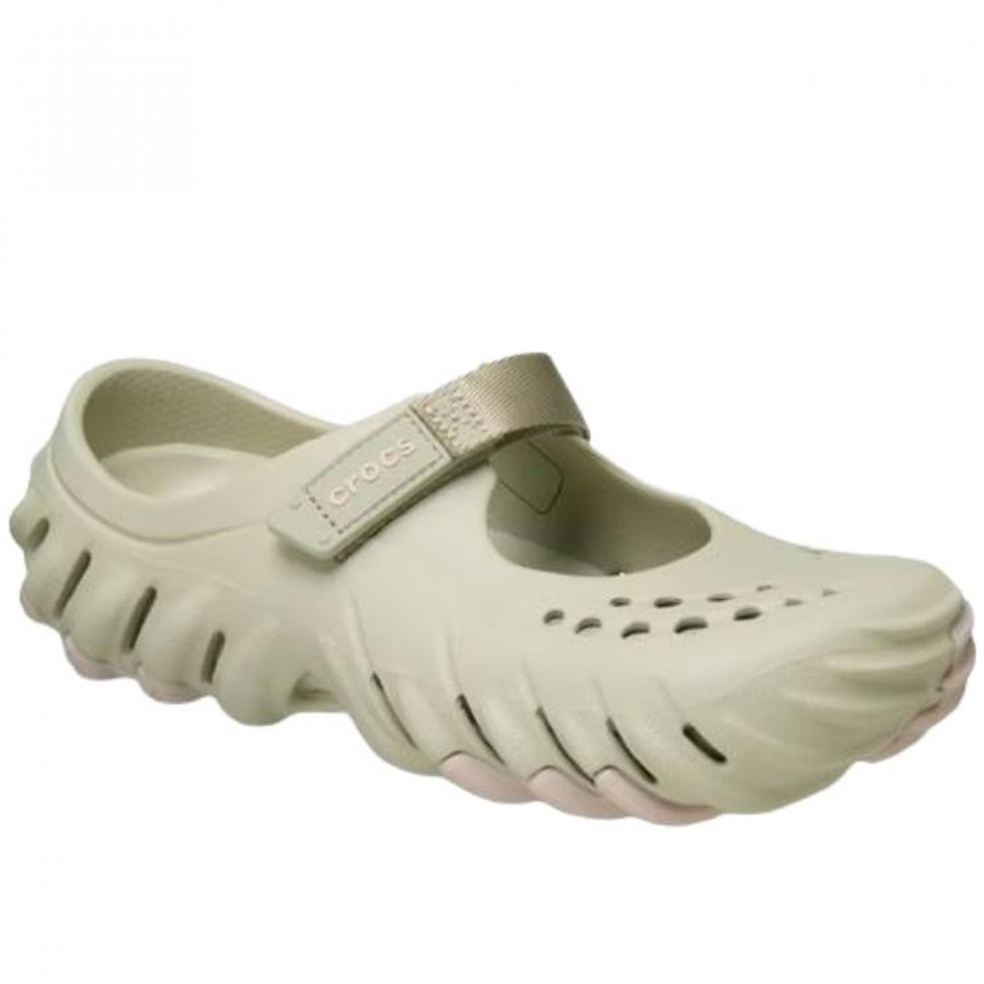 Echo Mary Jane Clog Beige