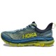 One One Mafate Speed 4 Stone Blue Dark Citron