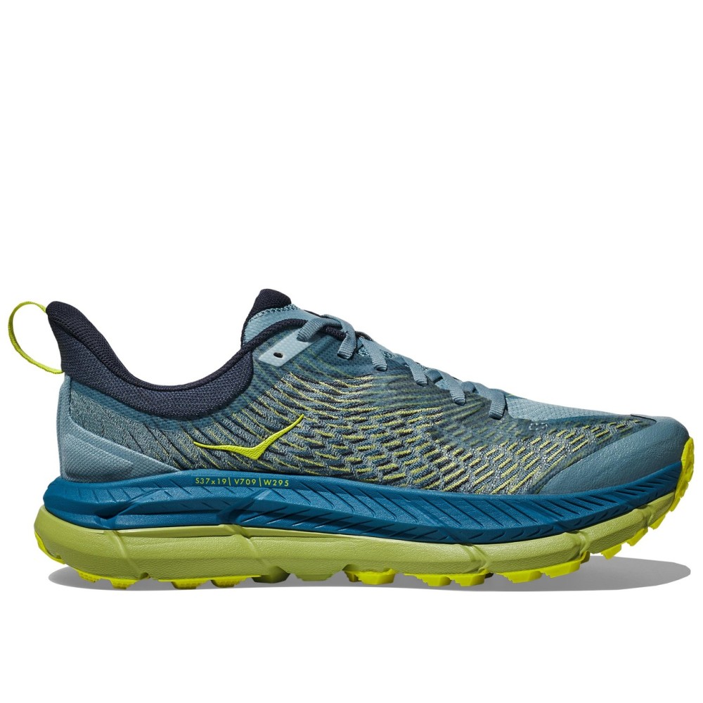 One One Mafate Speed 4 Stone Blue Dark Citron