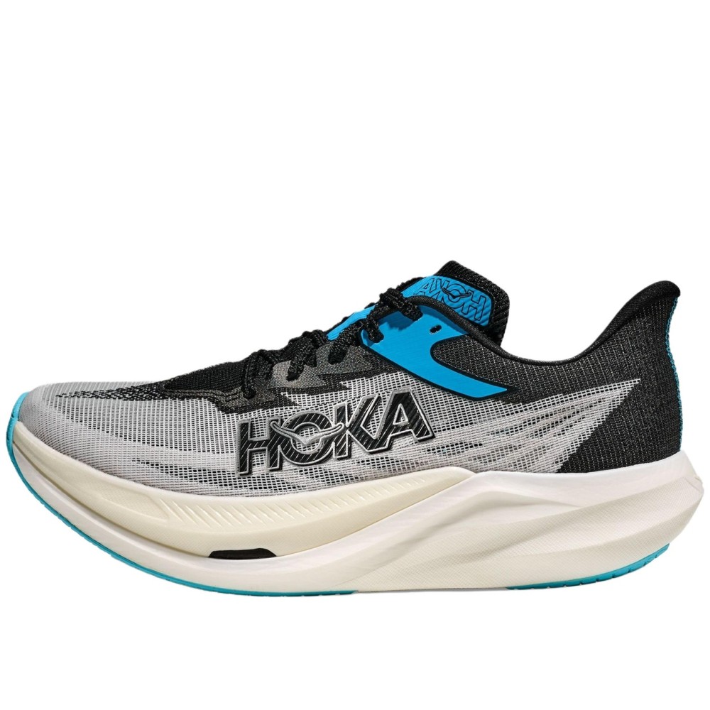 One One Rocket X Breathable Low Casual Running Unisex Gray Black