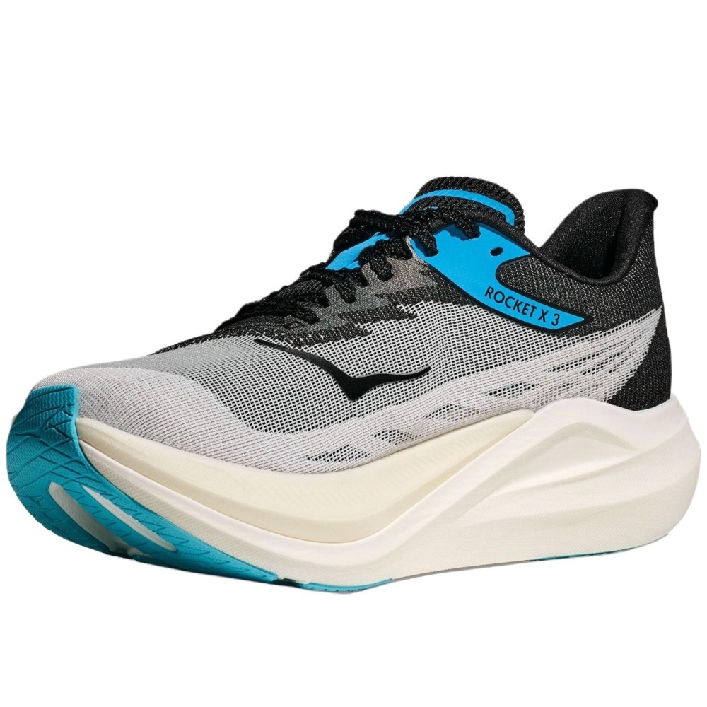 One One Rocket X Breathable Low Casual Running Unisex Gray Black