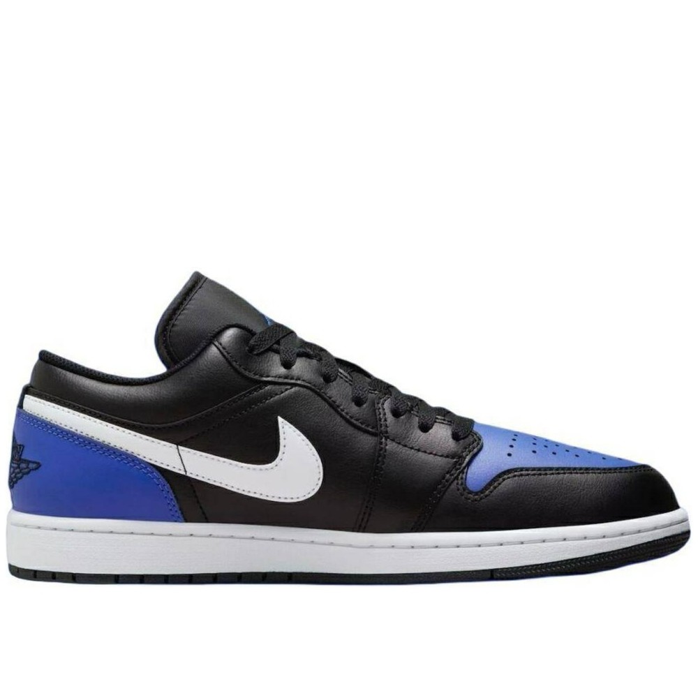Air Jordan 1 Low Black Royal Toe