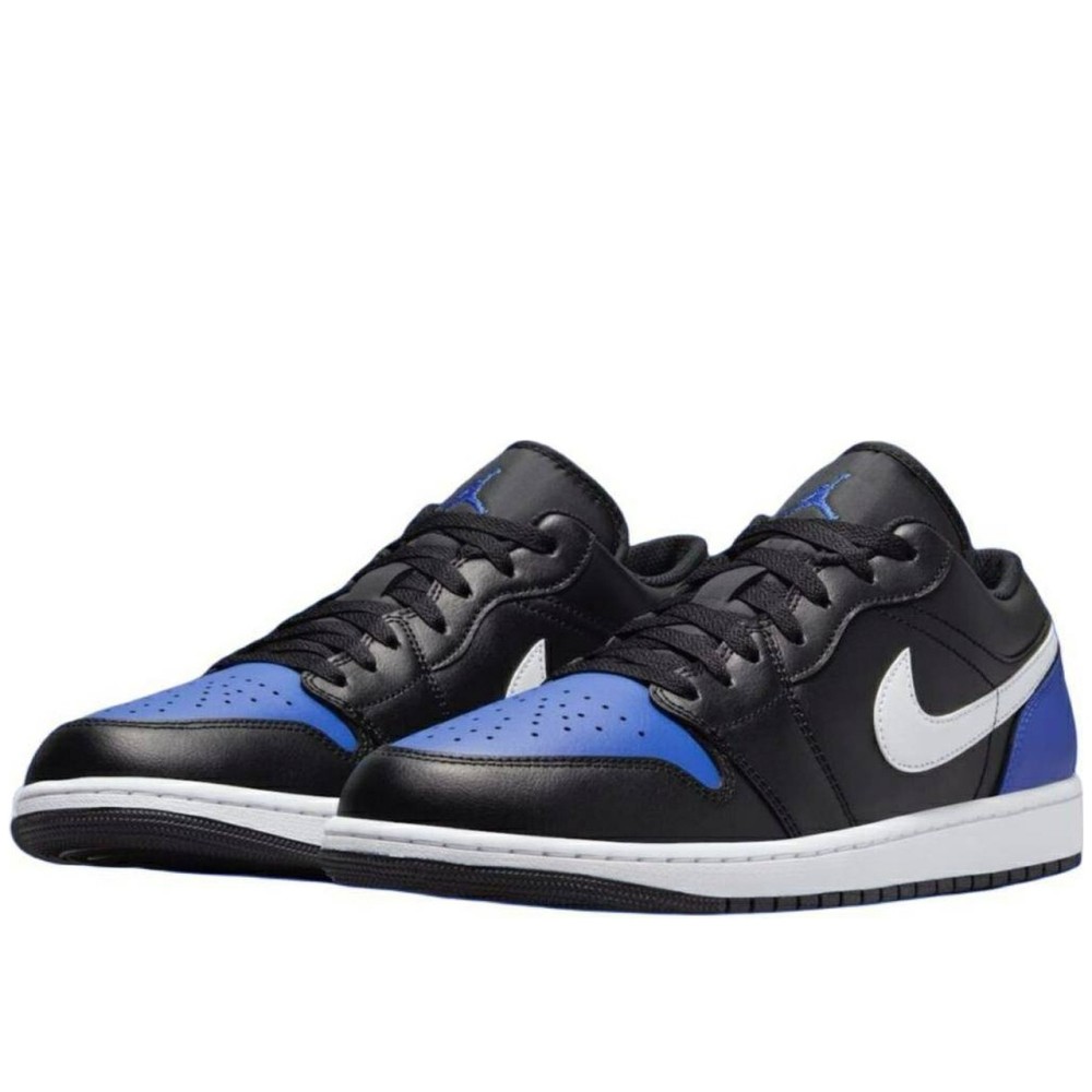 Air Jordan 1 Low Black Royal Toe