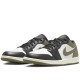 Air Jordan 1 Low Black Toe Medium Olive