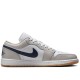 Air Jordan 1 Low Midnight Navy Neutral Grey