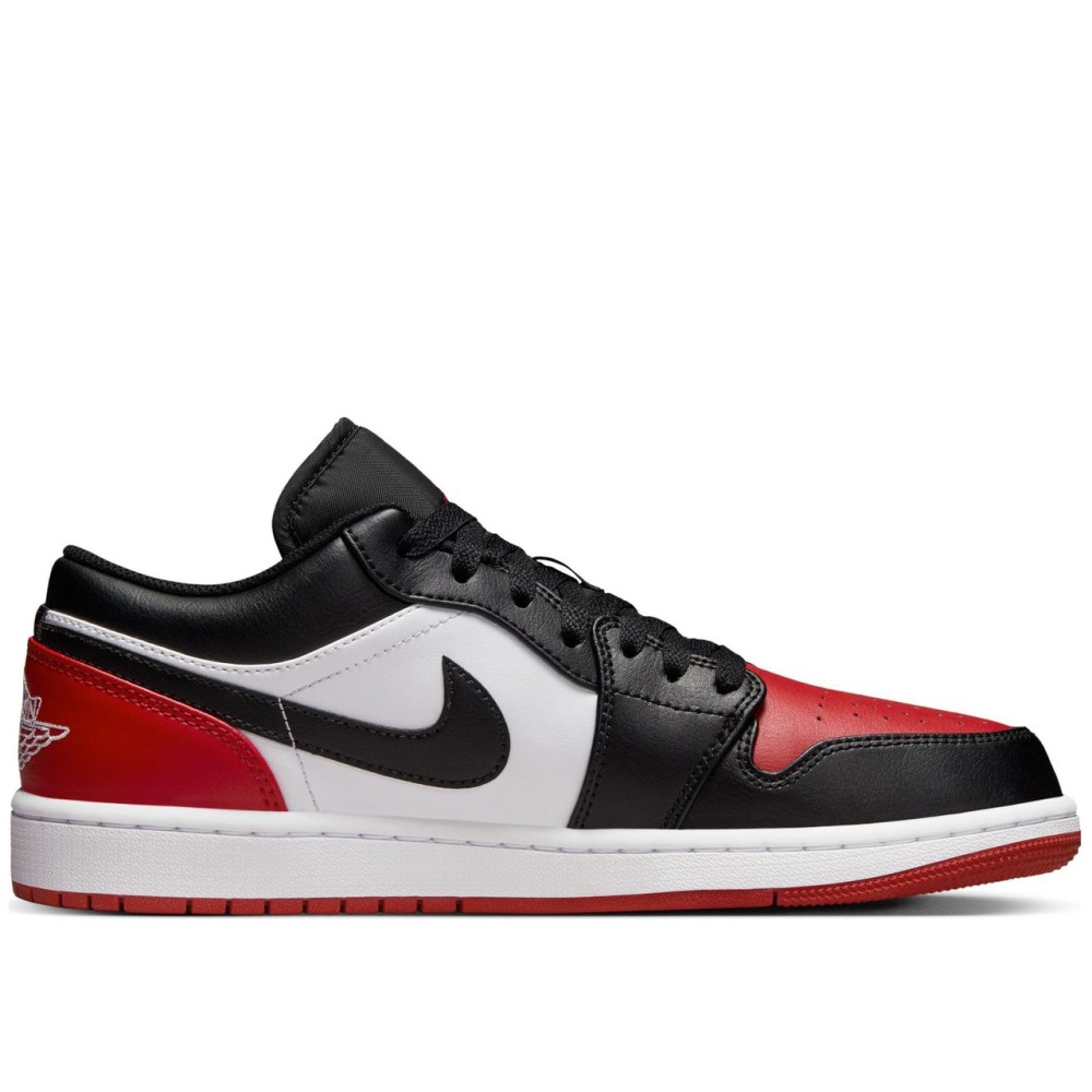 Air Jordan 1 Low Bred Toe 2 0