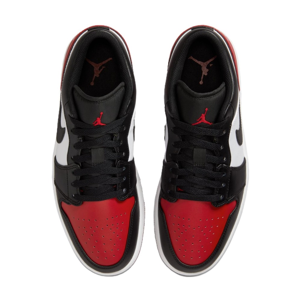 Air Jordan 1 Low Bred Toe 2 0