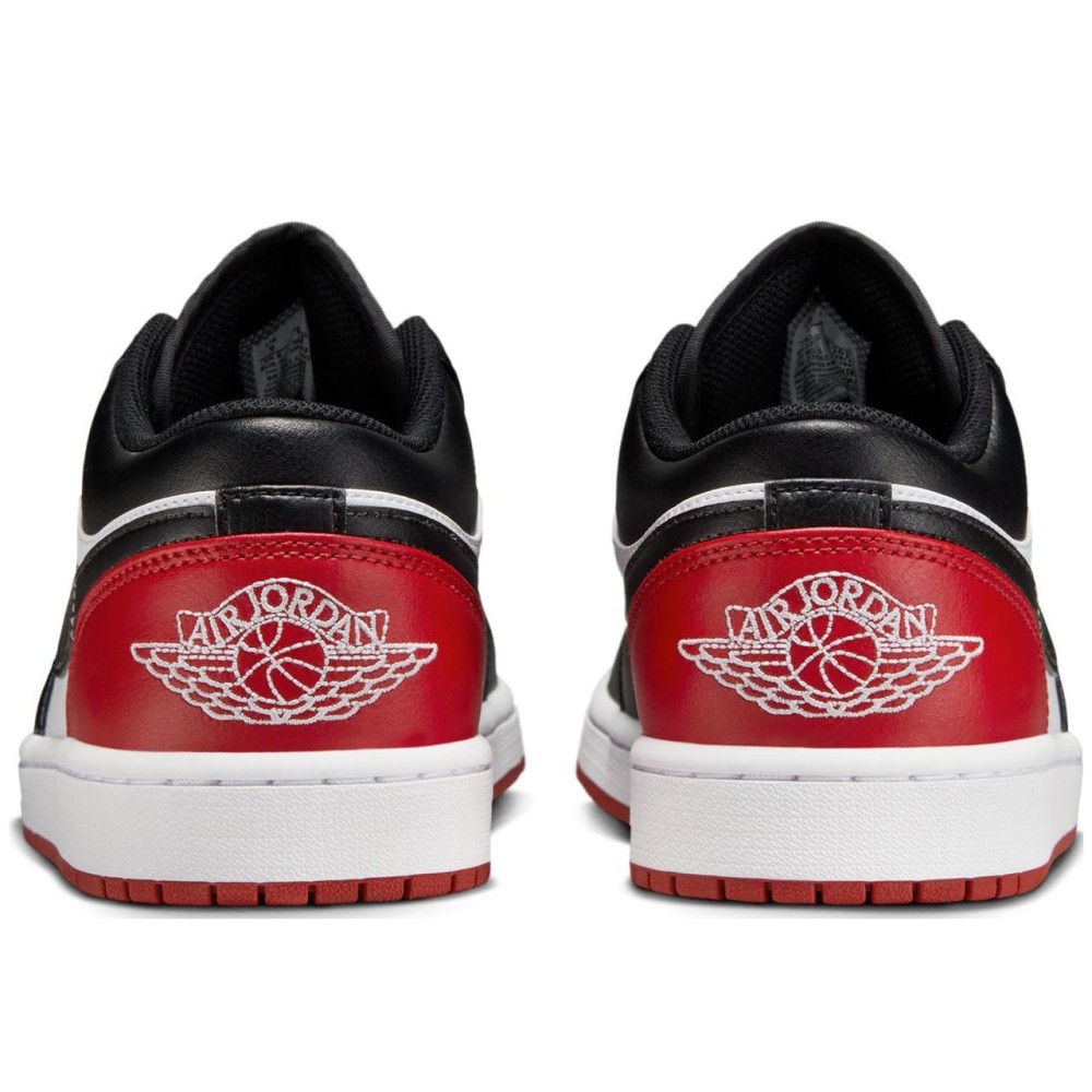 Air Jordan 1 Low Bred Toe 2 0