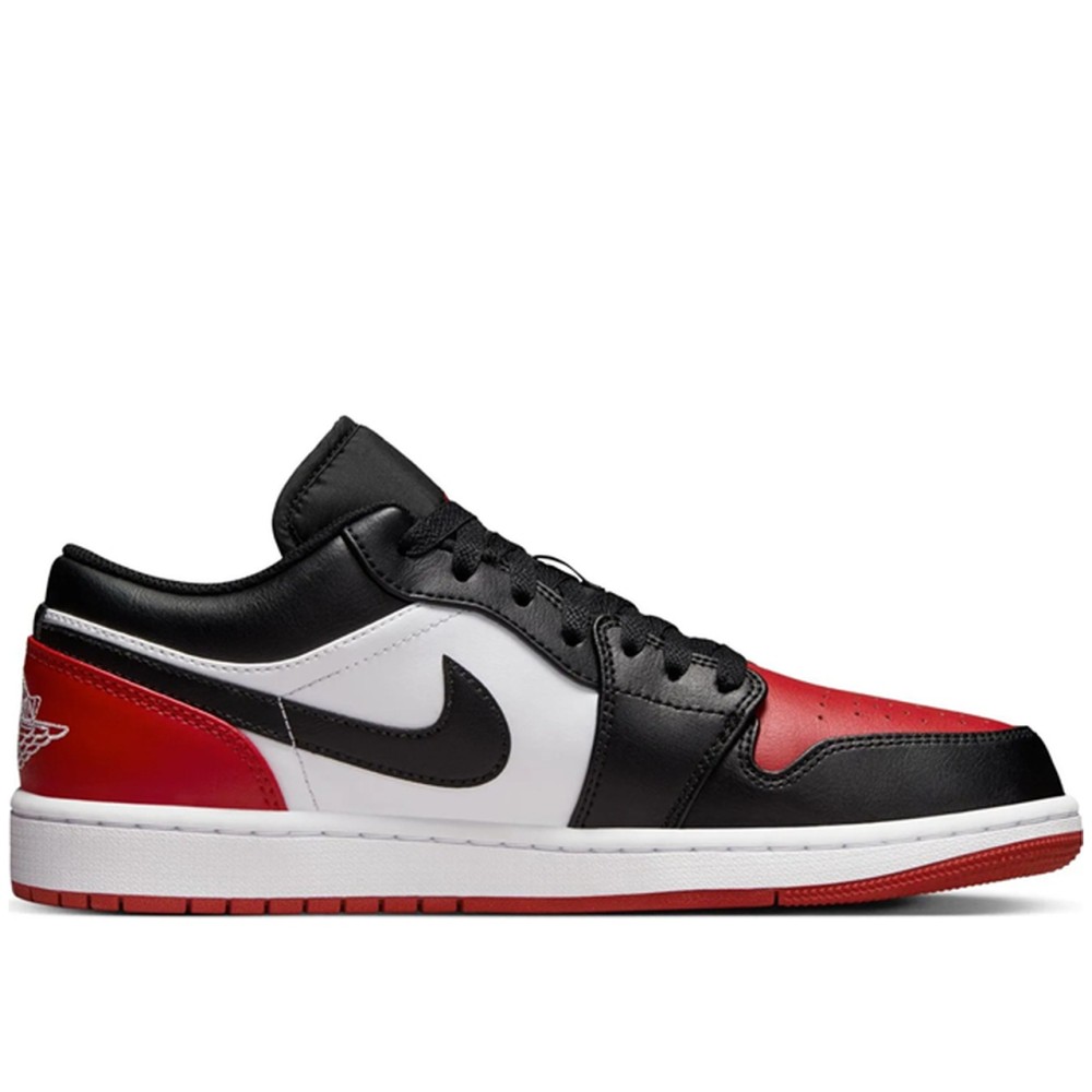 Air Jordan 1 Low Bred Toe 2 0