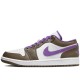 Air Jordan 1 Low Purple Mocha