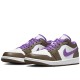 Air Jordan 1 Low Purple Mocha