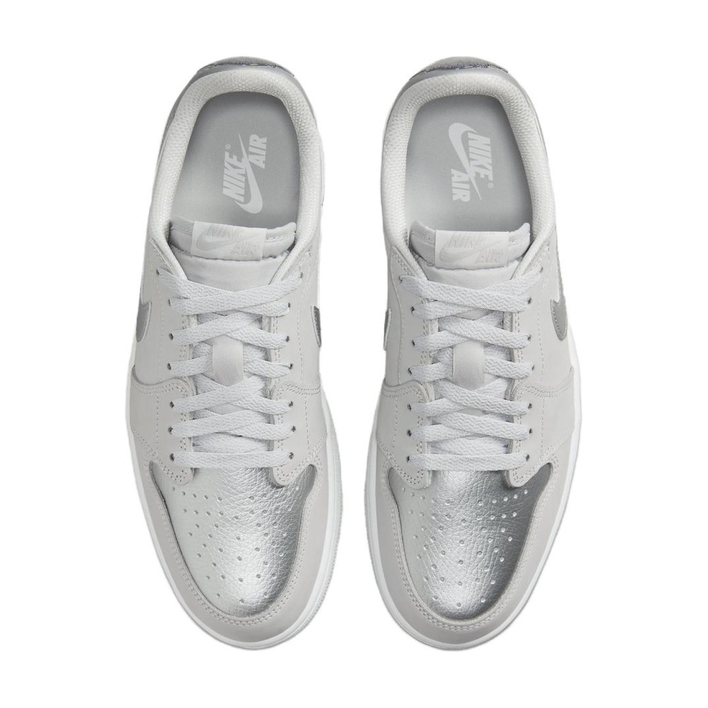 Air Jordan 1 Low OG Metallic Silver