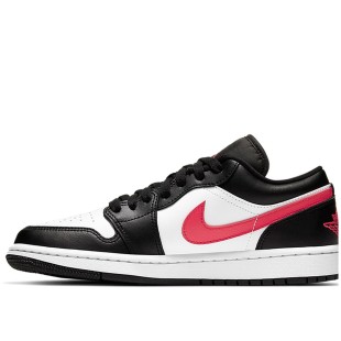 Air Jordan 1 Low Black Siren Red