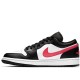Air Jordan 1 Low Black Siren Red