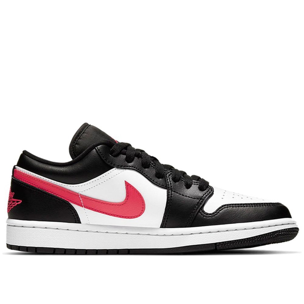 Air Jordan 1 Low Black Siren Red