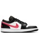 Air Jordan 1 Low Black Siren Red