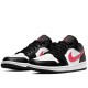 Air Jordan 1 Low Black Siren Red