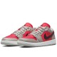 Air Jordan 1 Low Light Iron Ore Siren Red