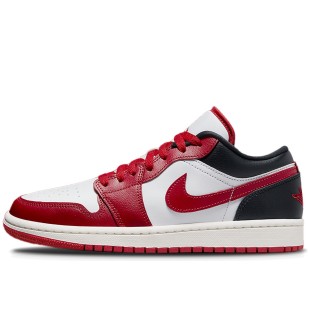 Air Jordan 1 Low White Gym Red