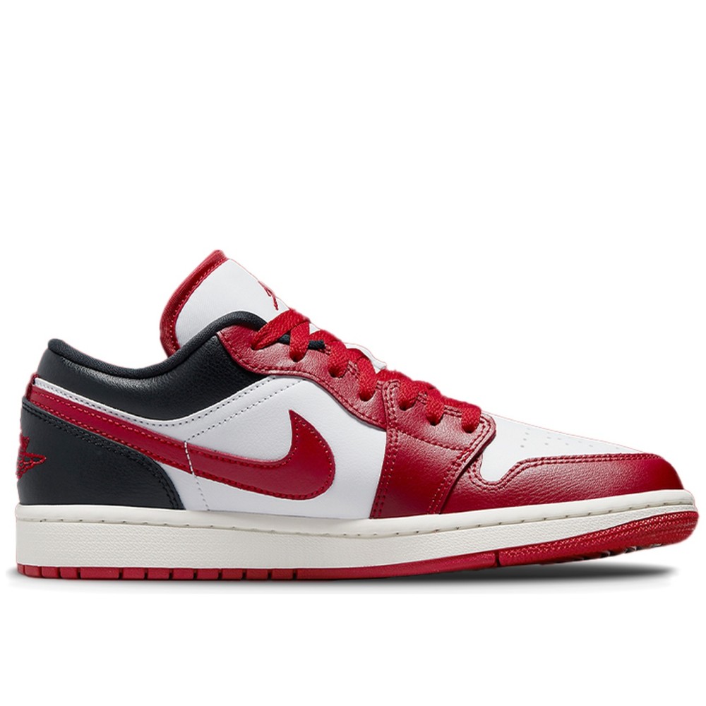 Air Jordan 1 Low White Gym Red
