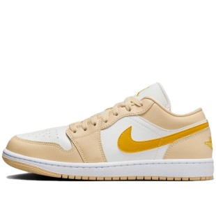 Air Jordan 1 Low Sail Yellow Ochre