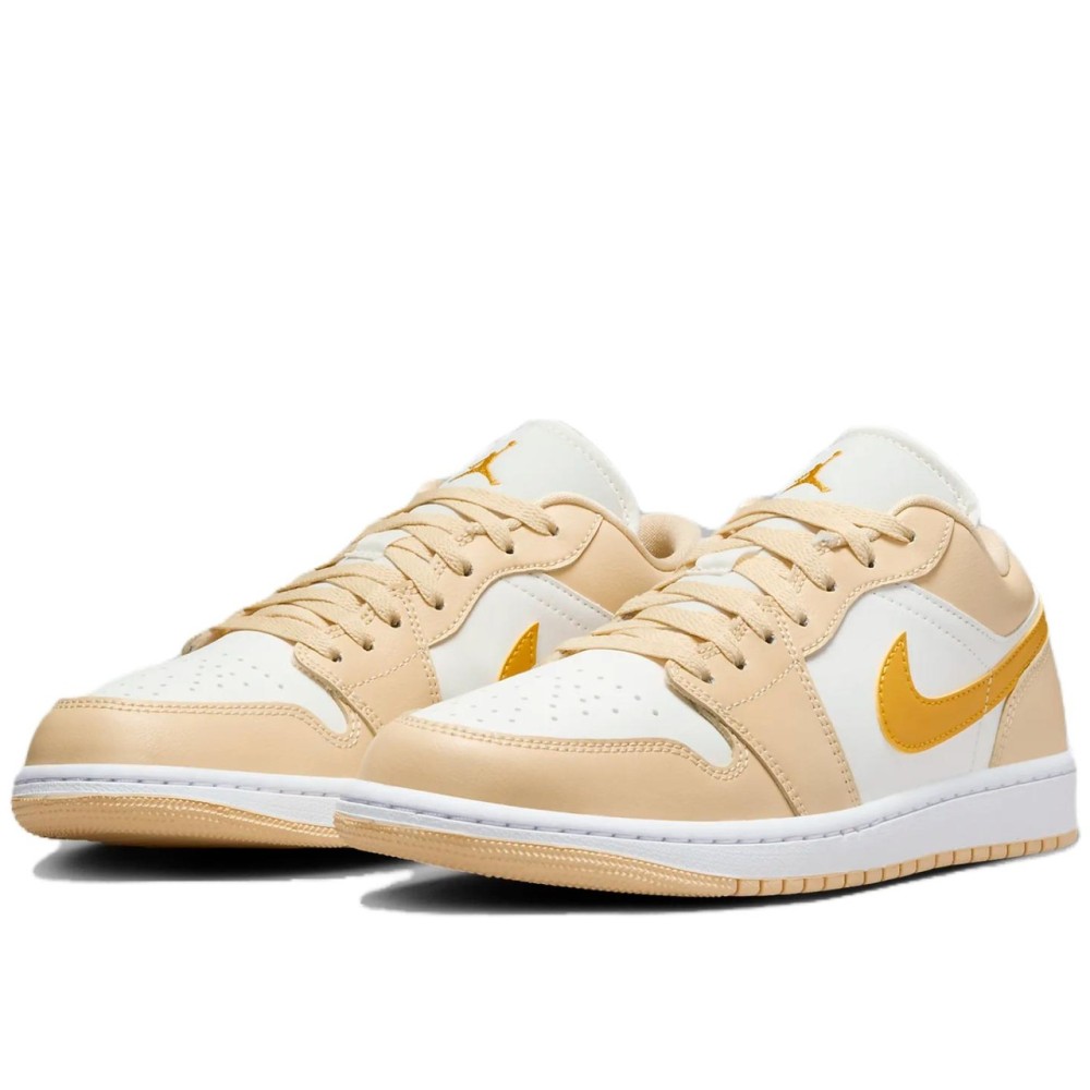 Air Jordan 1 Low Sail Yellow Ochre