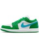 Air Jordan 1 Low Lucky Green Aquatone