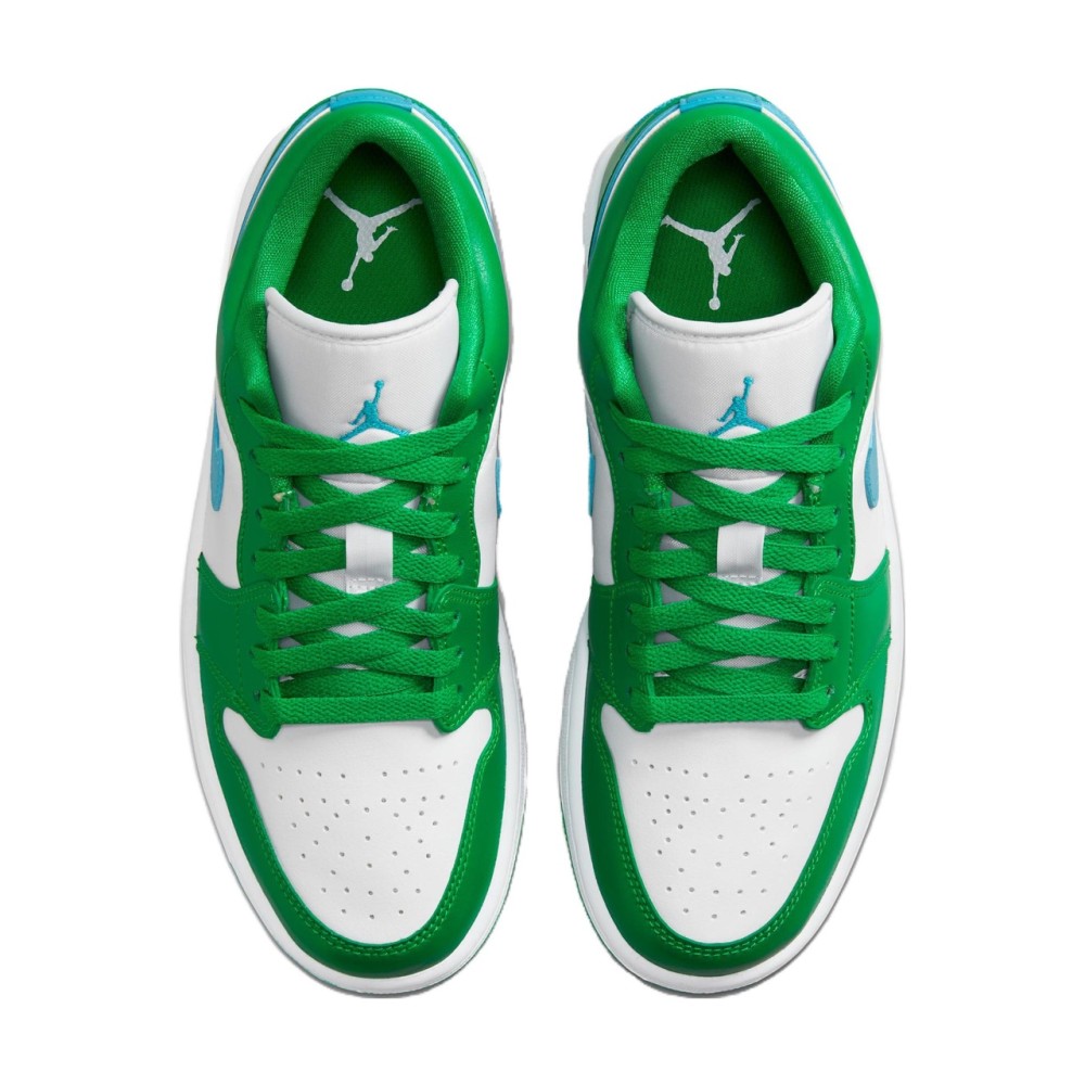 Air Jordan 1 Low Lucky Green Aquatone