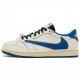 Air Jordan 1 Low OG Sp Fragment X Travis Scott Sail Military Blue