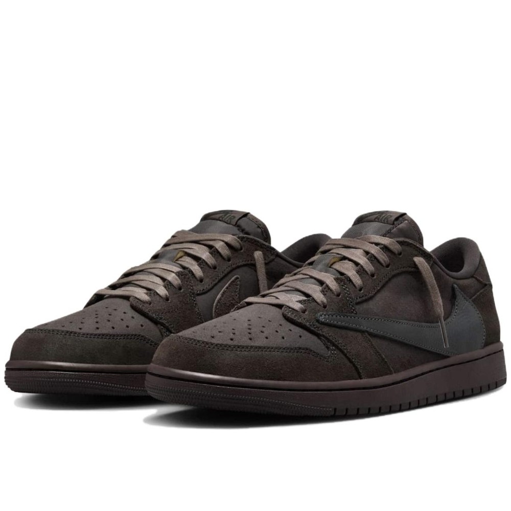 Travis Scott X Air Jordan 1 Low OG Velvet Brown